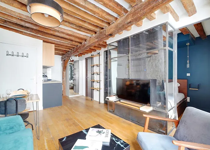 Apartment Authentic 1br 4p Arts Et Metiers Paris