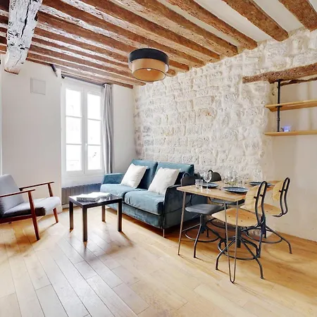 דירה Authentic 1br 4p Arts Et Metiers פריז