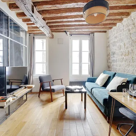 Authentic 1br 4p Arts Et Metiers פריז