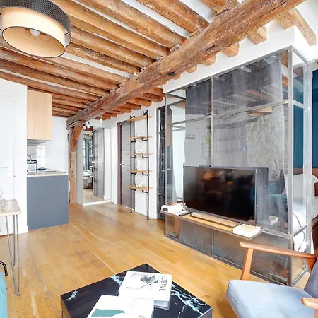 דירה Authentic 1br 4p Arts Et Metiers פריז