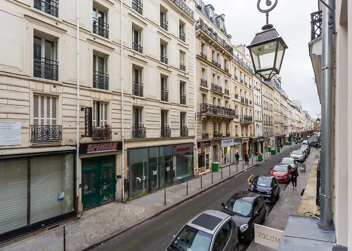 דירה Authentic 1br 4p Arts Et Metiers